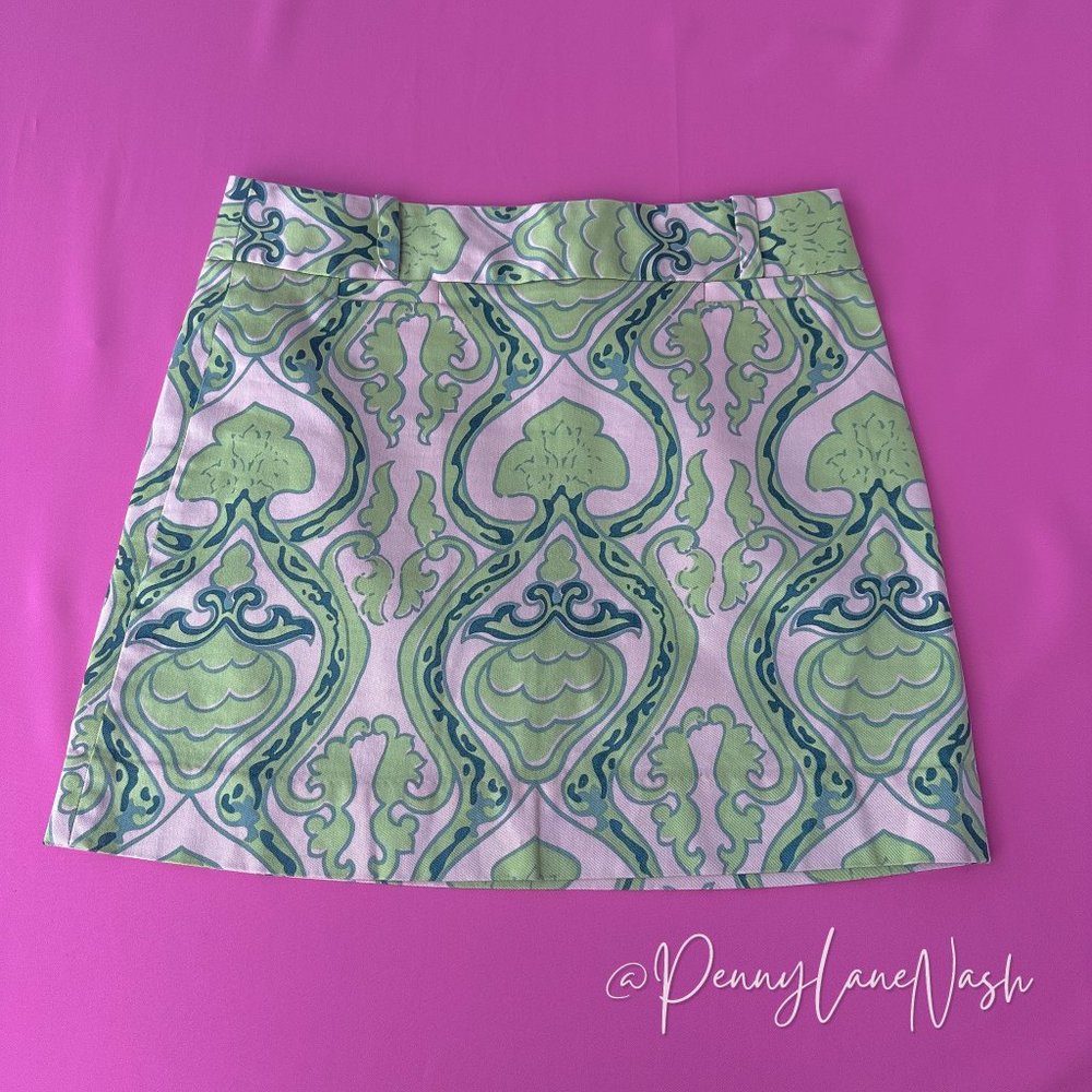 J.Crew Slub Fresco Stretch Mini Skirt Size 2 - Picture 2 of 8